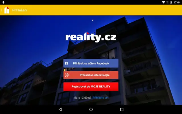 reality.cz android App screenshot 0